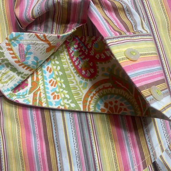 Robert Graham button down long sleeve shirt - Picture 4 of 9